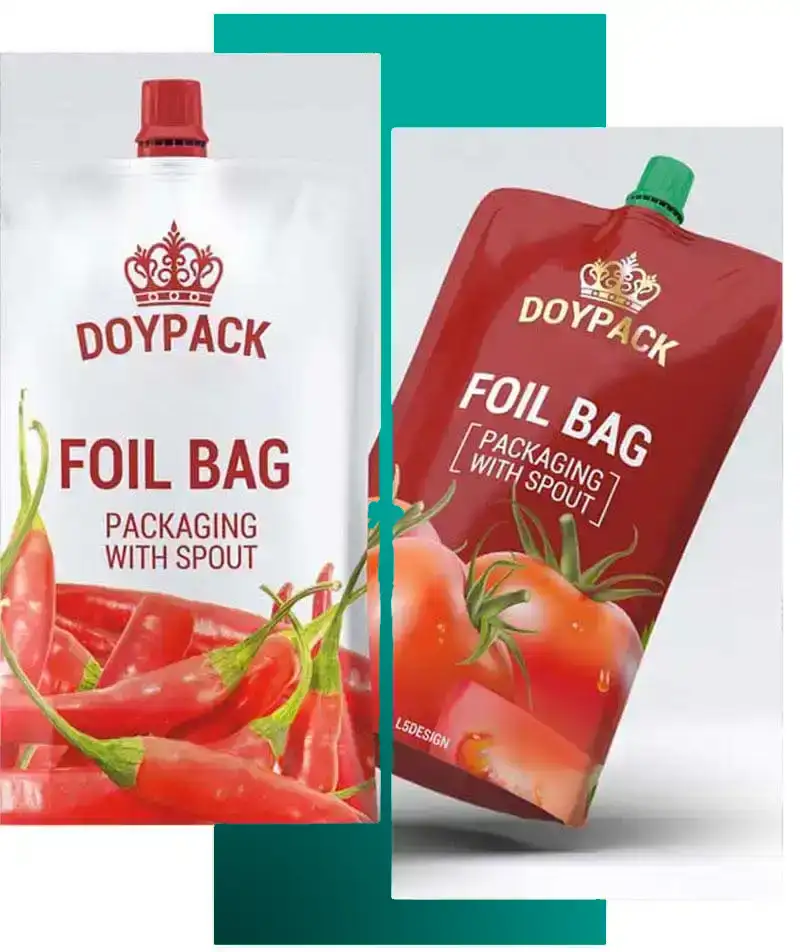 Ejemplos de bolsas Doypack con tapón